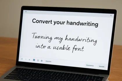 Claude Handwriting to Font Feature Is Personal AI Done Right