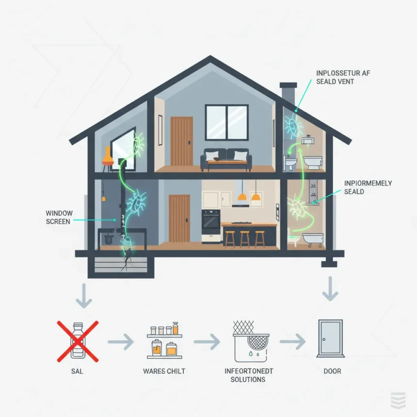 Why cockroaches invade homes and how to actually stop them