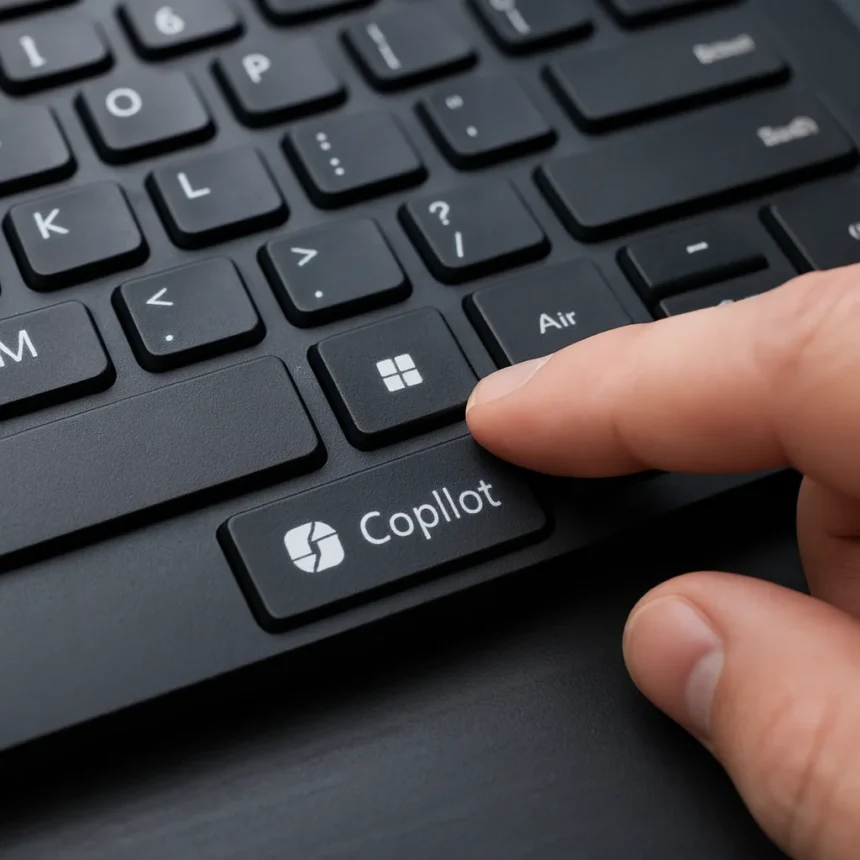 Copilot key backlash shows Microsoft's Windows keyboard gamble backfired — AI-generated illustration