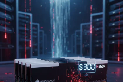 Corsair Vengeance DDR5 hits rock-bottom pricing amid AI crash — AI-generated illustration