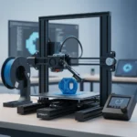 Creality Ender 3 V3 SE hits record low at $186 with auto bed-leveling — AI-generated illustration