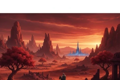 Crimson Desert Review: A Stunning Open-World That Demands Polish — AI-generated illustration