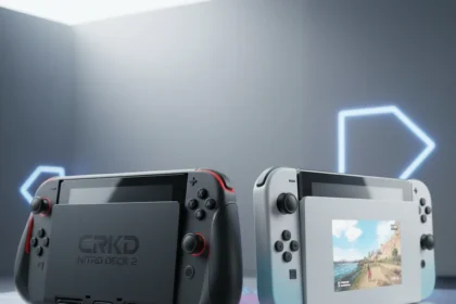 CRKD's Nitro Deck 2 Challenges Nintendo's Switch 2 Controller — AI-generated illustration