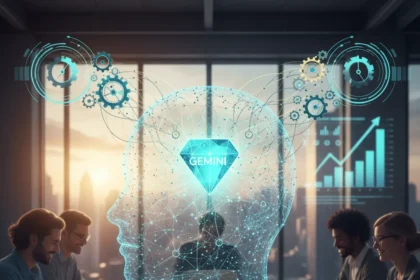 Building custom AI experts with Gemini saves time daily — AI-generated illustration