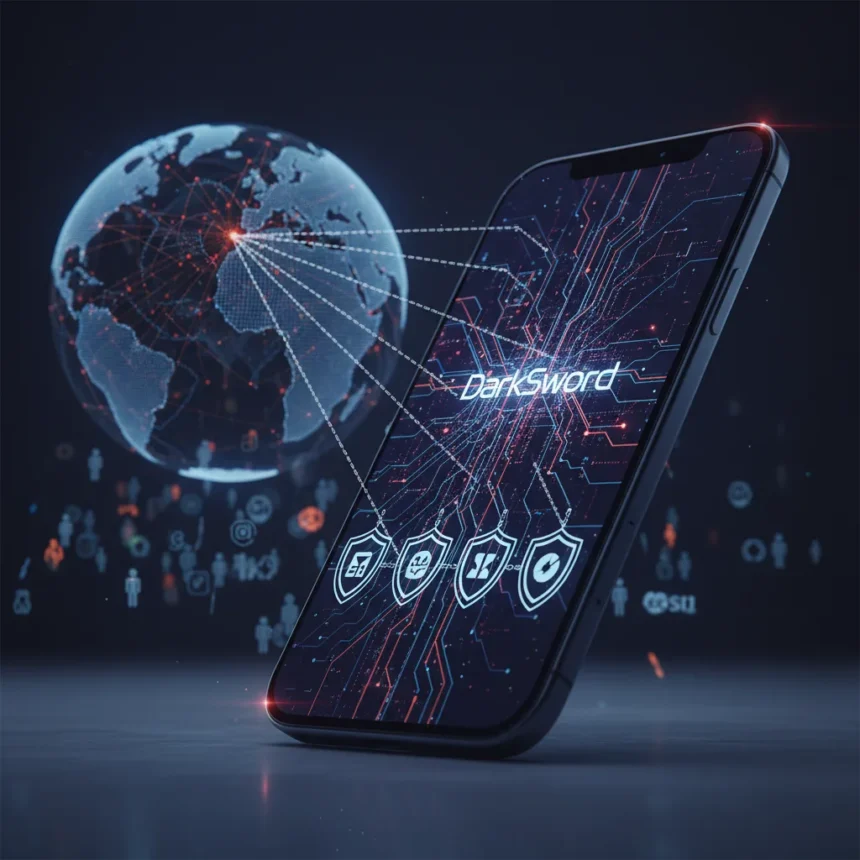 DarkSword iOS exploit now targets millions globally — AI-generated illustration