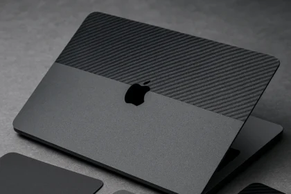 dbrand MacBook Skins Cover 27 Models in the M4 and M5 Era — AI-generated illustration