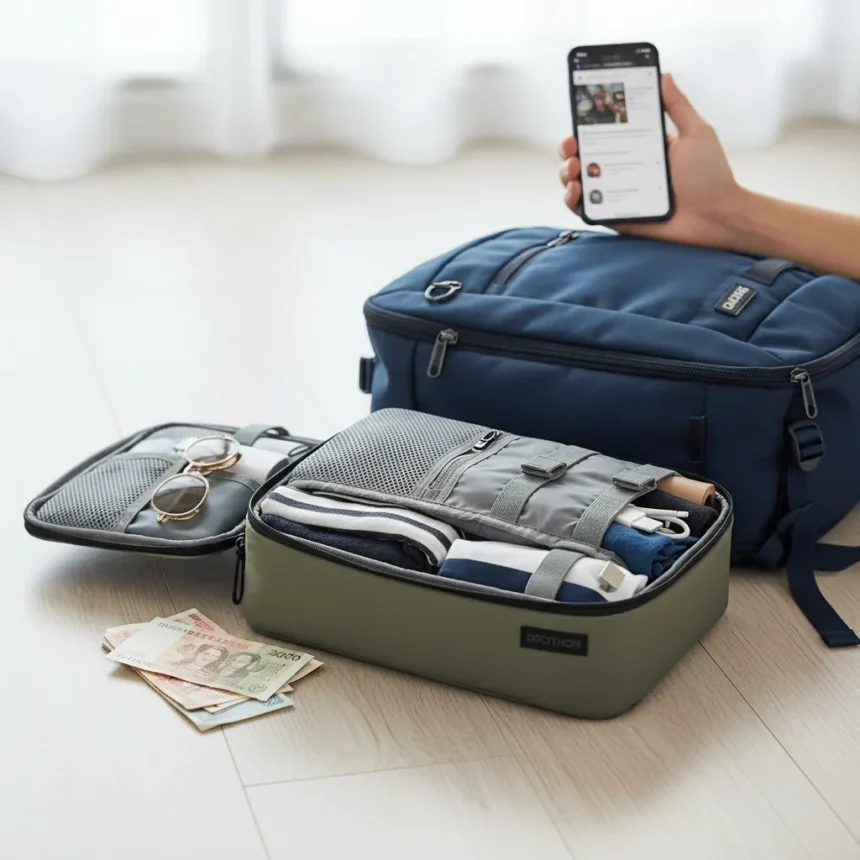 Decathlon Travel 500 Organiser challenges premium backpack pricing