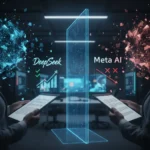 DeepSeek vs Meta AI: Real-World Testing Reveals Clear Winner — AI-generated illustration