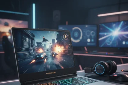 Dell Alienware 16X Aurora RTX 5060 Laptop Crushes Performance Under $1,500 — AI-generated illustration