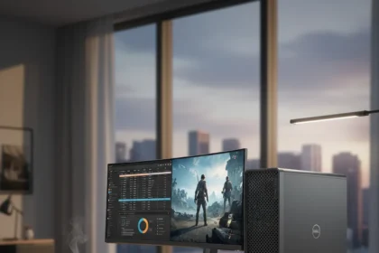 Dell Tower Plus desktop crushes productivity under $1,000 — AI-generated illustration