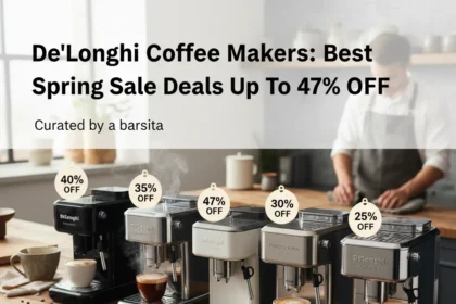De'Longhi Coffee Makers: Best Spring Sale Deals Up to 47% Off — AI-generated illustration