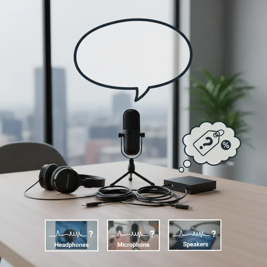 Desktop audio deals struggle without specifics