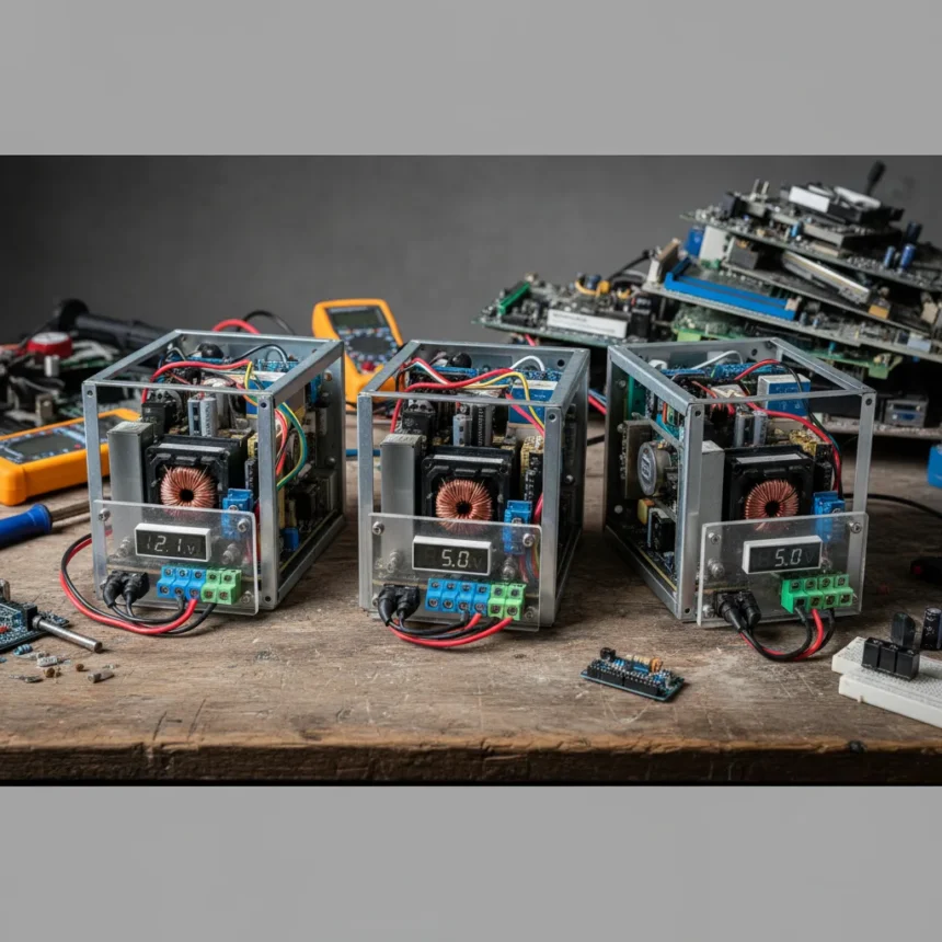 DIY ATX bench power supplies turn e-waste into maker gold