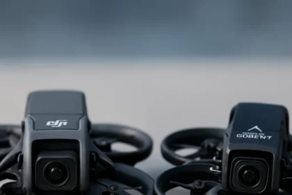 DJI Avata 360 vs Antigravity A1: The 360 FPV Drone Race Is On — AI-generated illustration