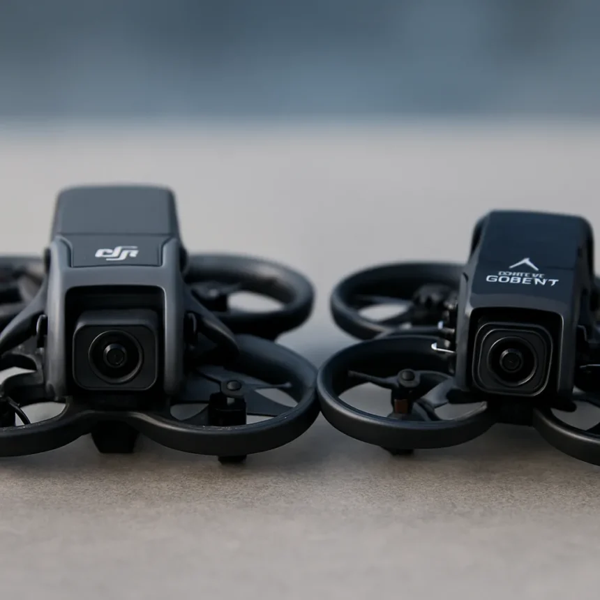 DJI Avata 360 vs Antigravity A1: The 360 FPV Drone Race Is On — AI-generated illustration