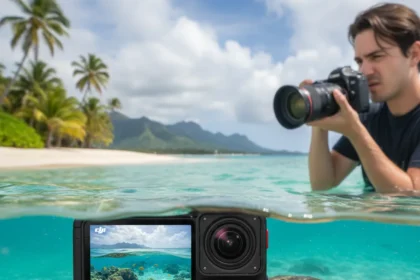 DJI Osmo Action 4 beats mirrorless for vacations at record-low price — AI-generated illustration