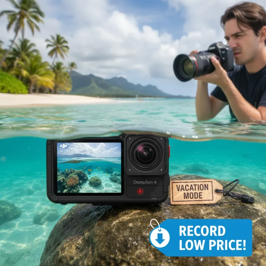 DJI Osmo Action 4 beats mirrorless for vacations at record-low price