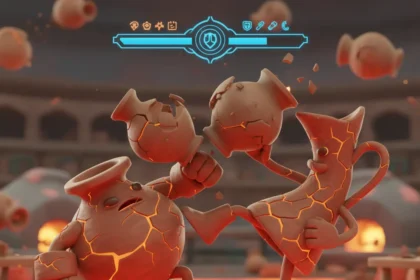 Double Fine's Kiln pottery brawler arrives April 23 on Game Pass — AI-generated illustration