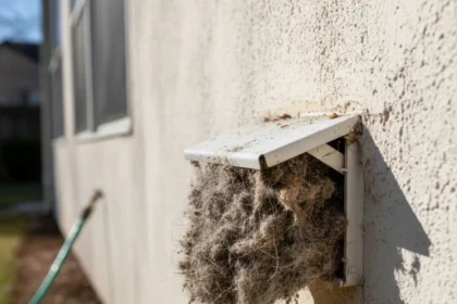 Dryer vent fires are preventable—here's the one sign to check now — AI-generated illustration