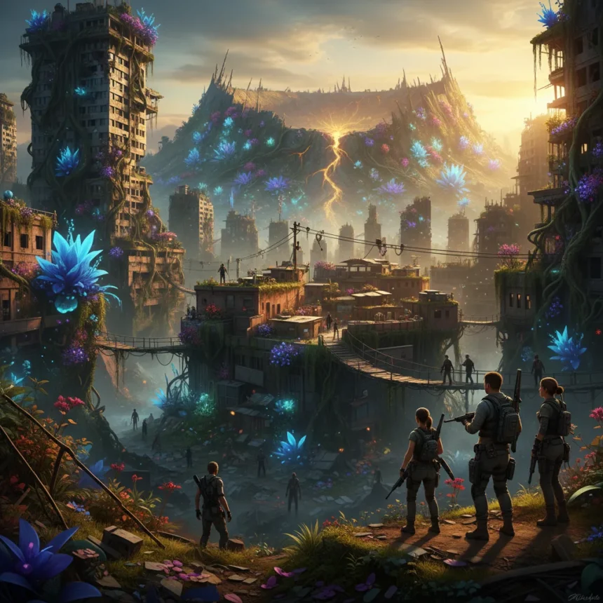 Dying Light: The Beast's Restored Land transforms zombie survival — AI-generated illustration