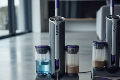 Dyson Clean+Wash Hygiene Cleans Well, But the Price Stings — AI-generated illustration