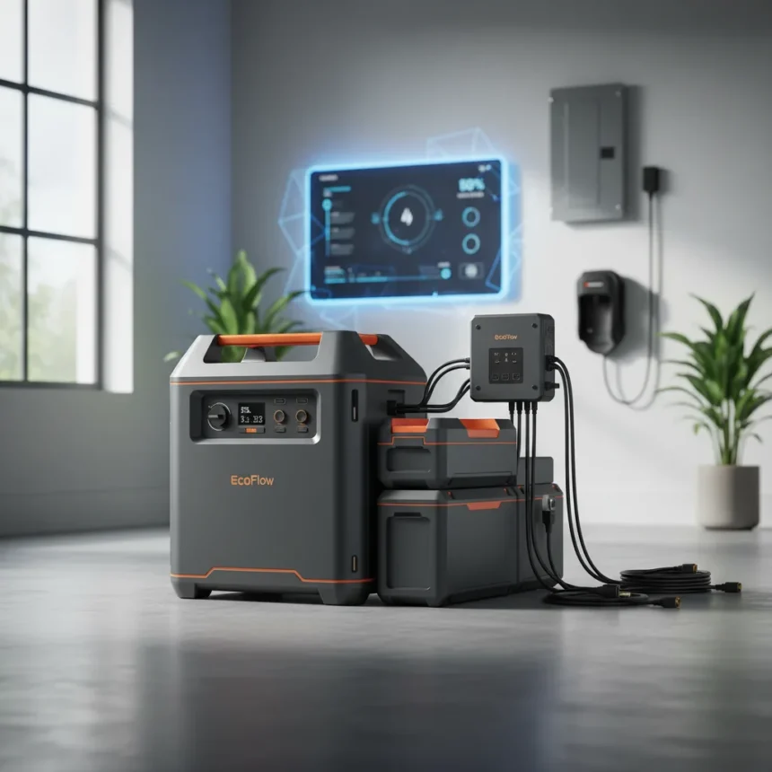 EcoFlow Delta Pro 3 Expands Home Power Without Breaking the Bank — AI-generated illustration