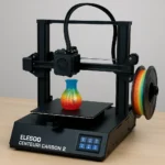 Elegoo Centauri Carbon 2 Makes Multi-Color 3D Printing Affordable — AI-generated illustration