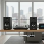 Elipson Prestige Facet II 6 speakers deliver hi-fi in a compact package — AI-generated illustration
