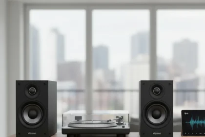 Elipson Prestige Facet II 6 speakers deliver hi-fi in a compact package — AI-generated illustration