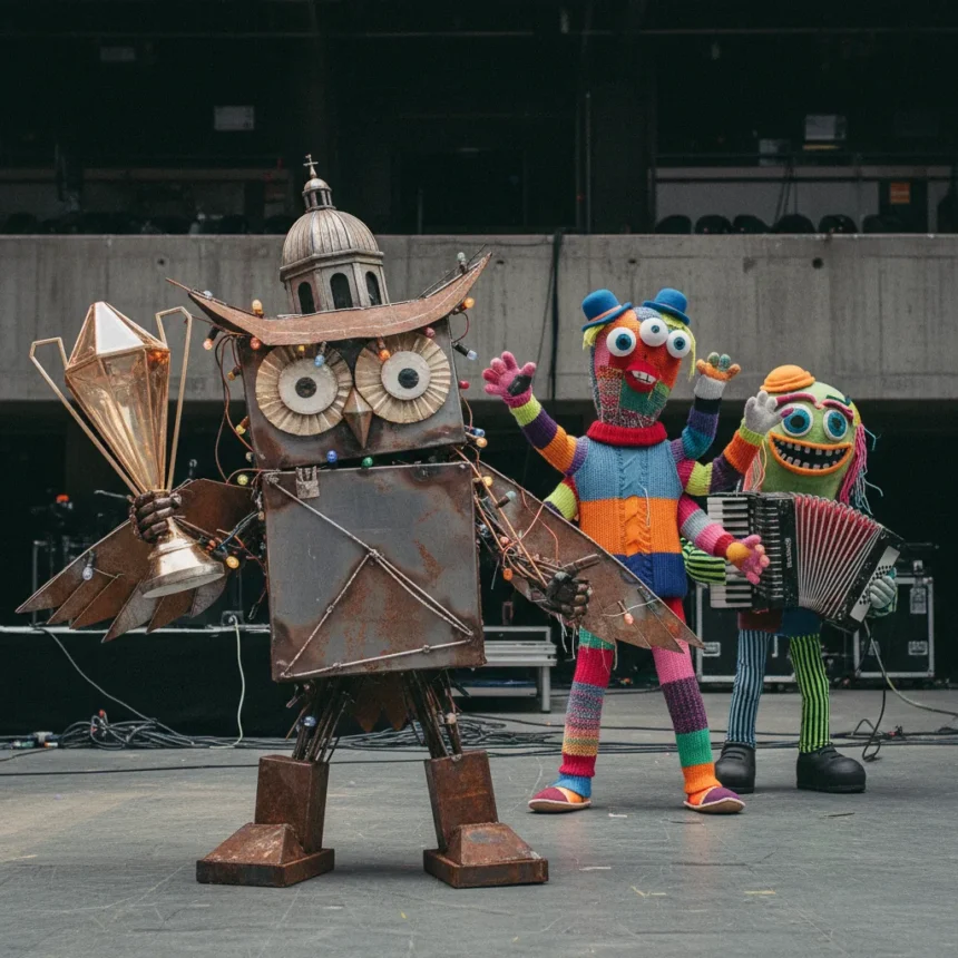 Eurovision mascots are intentionally awful and that's the point