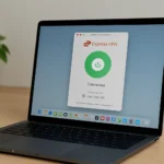 ExpressVPN for Mac Is the VPN MacBook Neo Owners Actually Need — AI-generated illustration