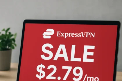 ExpressVPN Deal Hits Record Low Price Again in 2026 — AI-generated illustration