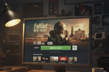 Fallout: New Vegas hits $1 on Steam—grab it now — AI-generated illustration