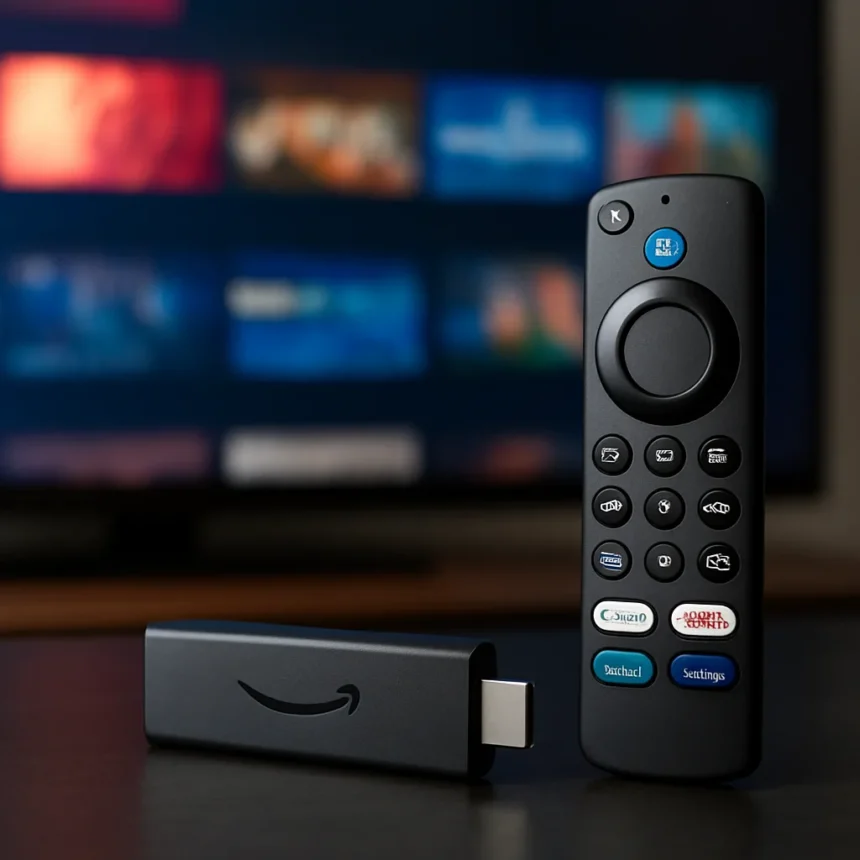 Fire TV Stick 4K Plus Is the Streaming Upgrade Your Slow Smart TV Needs — AI-generated illustration