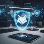 Firefox's free built-in VPN: 50 GB monthly, but with real limits — AI-generated illustration