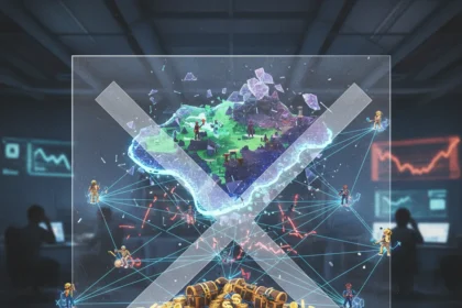 Fortnite's creator economy boom masks a structural earnings crisis — AI-generated illustration