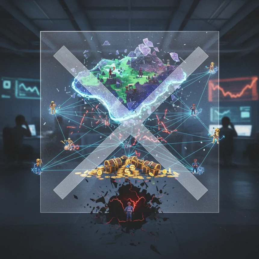 Fortnite's creator economy boom masks a structural earnings crisis — AI-generated illustration