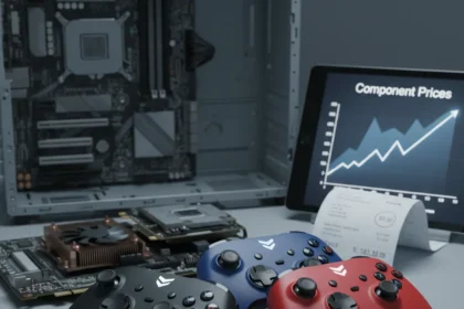 Budget gaming controllers beat expensive PC upgrades amid RAM crisis — AI-generated illustration