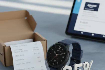 Garmin Forerunner 55 hits rare 25% discount on Amazon — AI-generated illustration