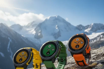 Garmin Instinct 3 Alpine Rush Finally Gives Its Rugged Watch Color — AI-generated illustration