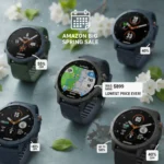 Garmin spring deals hit record lows on premium running watches — AI-generated illustration