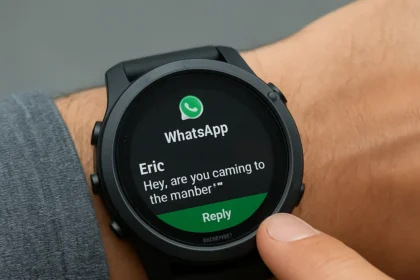 Garmin WhatsApp integration brings wrist messaging to select watches — AI-generated illustration