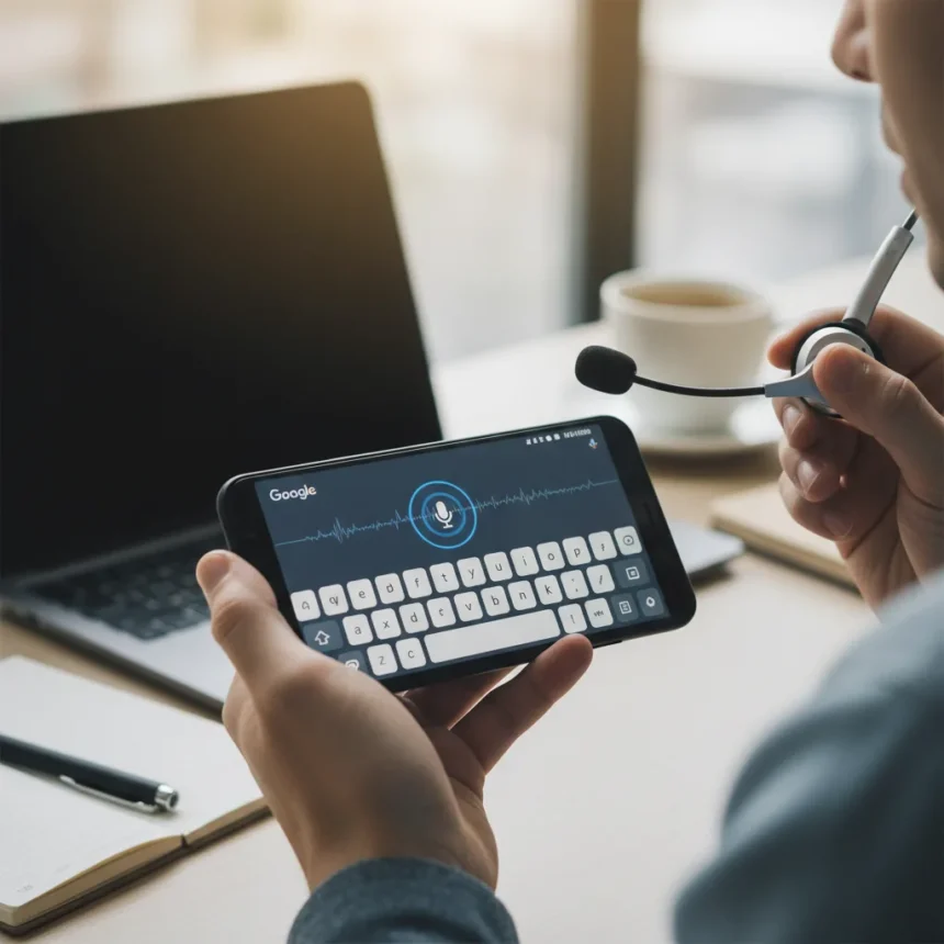 Gboard's Bluetooth microphone toggle finally arrives in beta — AI-generated illustration