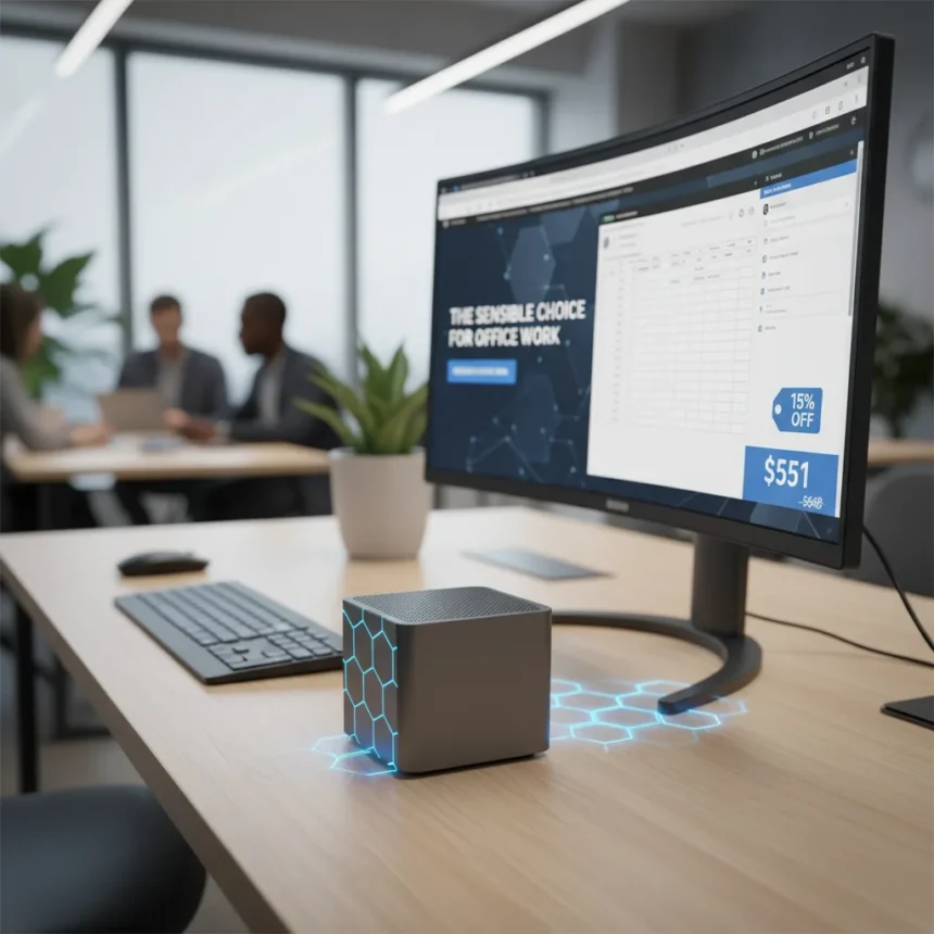 Geekom A6 Mini PC 15% Off: The Sensible Choice for Office Work