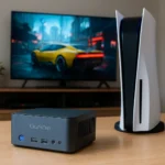 GEEKOM A7 Max Steam Machine Beats PS5 Pro for PC Gaming — AI-generated illustration