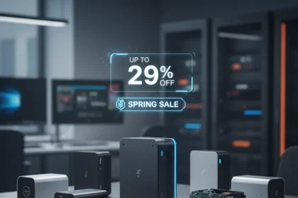 Geekom mini PC sale cuts up to 29% off its entire range — AI-generated illustration