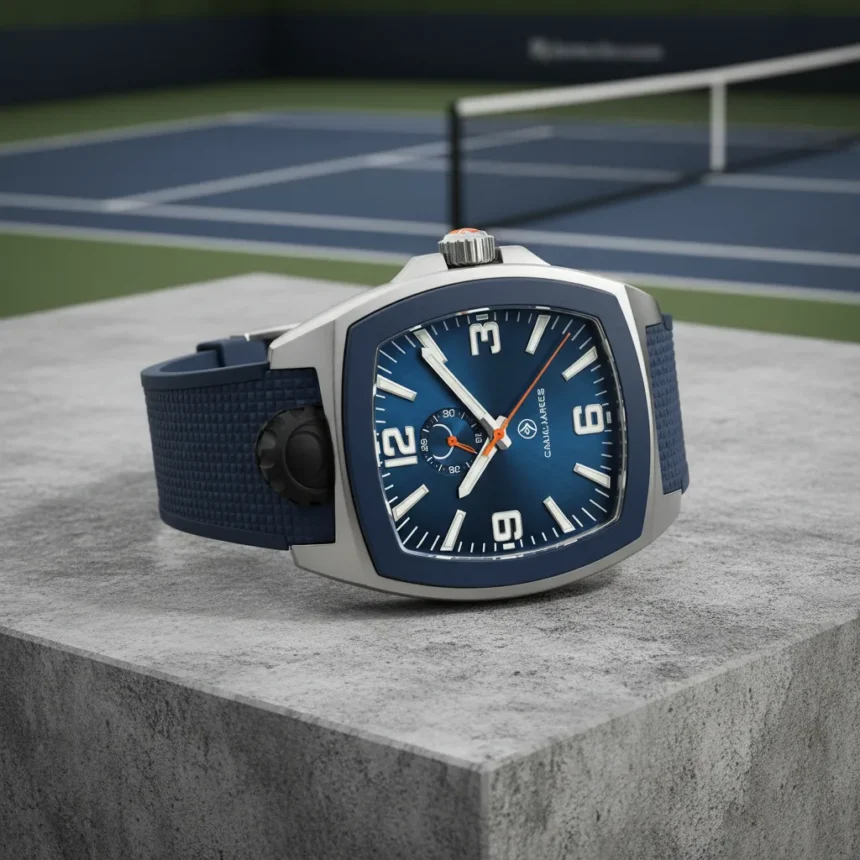 Gerald Charles Maestro GC Sport Tennis watch redefines sports timepiece design — AI-generated illustration