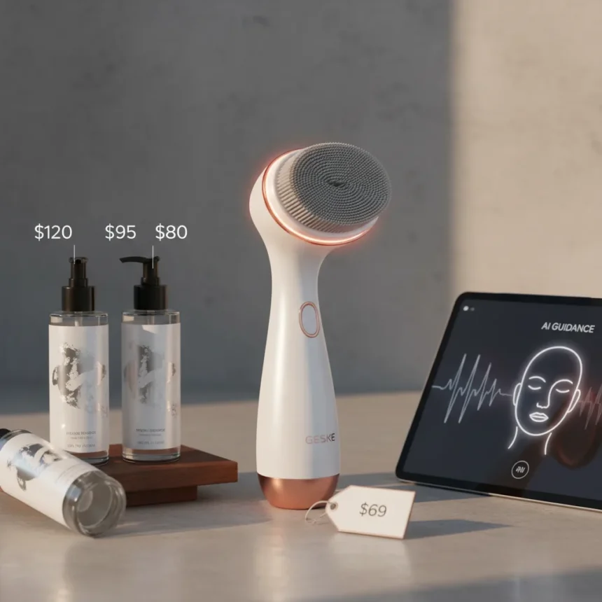 GESKE Sonic Thermo Facial Brush beats expensive cleansers