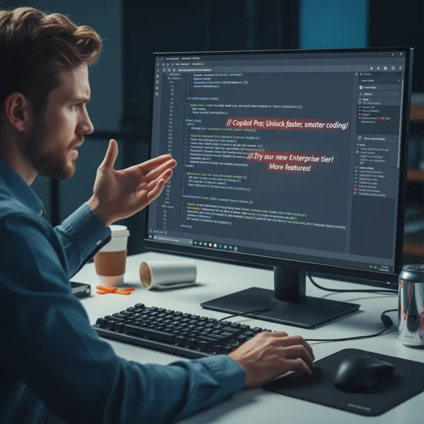GitHub Copilot's promotional injections undermine developer trust