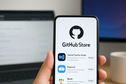 GitHub Store turns open-source releases into a real app store — AI-generated illustration